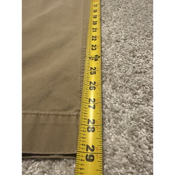 Cremieux Men’s Chino Pants Khaki 38x30 Straight Fit 100% Cotton Casual Beige - Picture 7 of 9